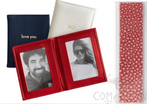 Pu Photo Frame-Pink