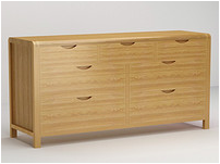 Solid Wood Furniture 3+ 4 Cabinet