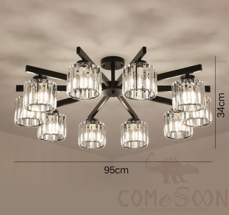 Chandelier-10 Lights, D95*H34cm