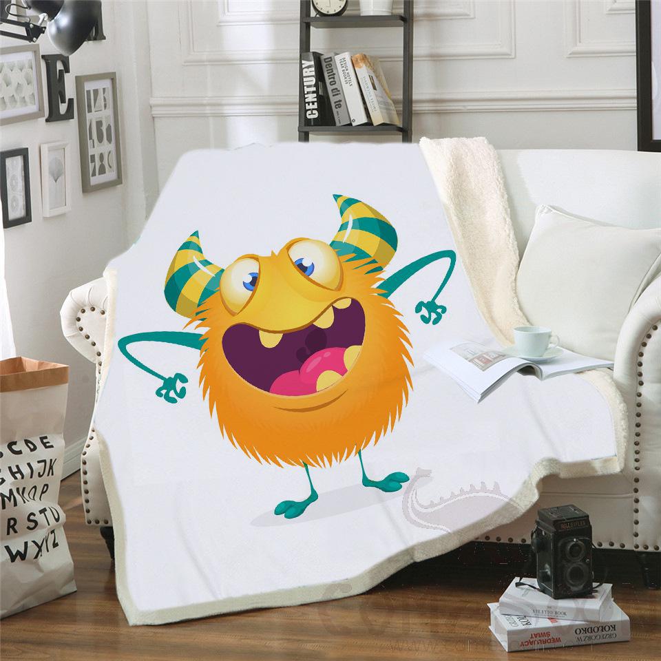 Cartoon Blanket, Crystal Velvet, 150*130cm