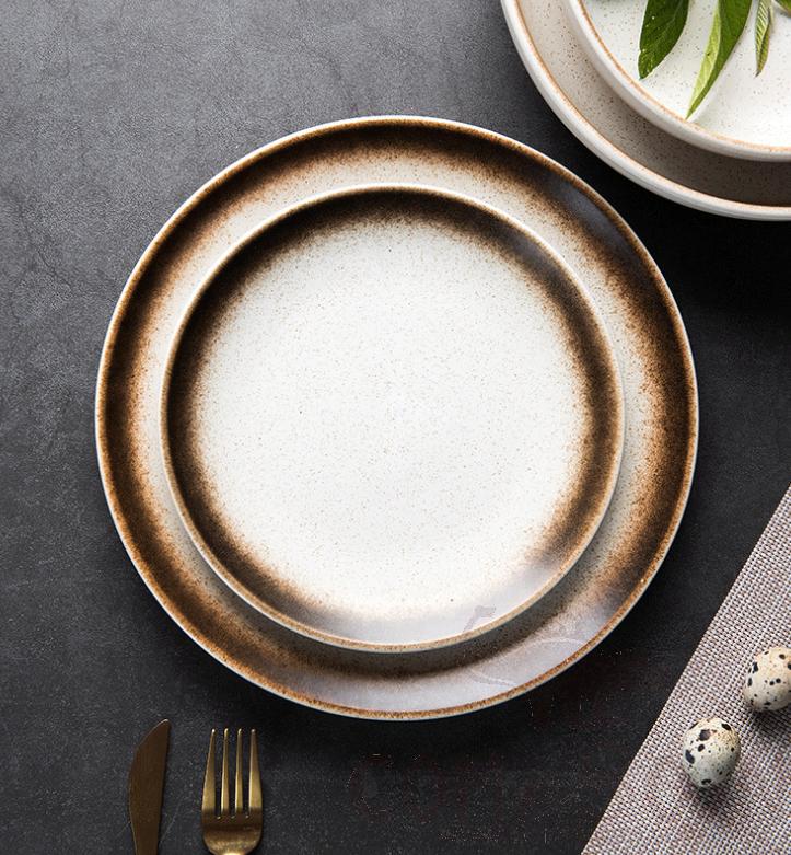Mocha Series 12" Round Plate