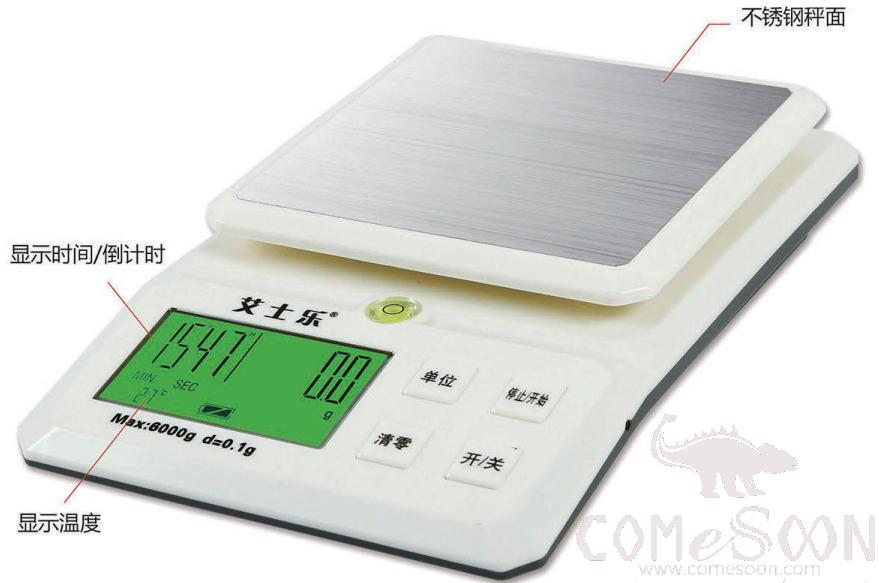 Kitchen Scale, 15kg/1g