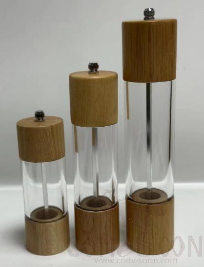 Pepper Mill, Acrylic, 10", D5.5*H25.4cm