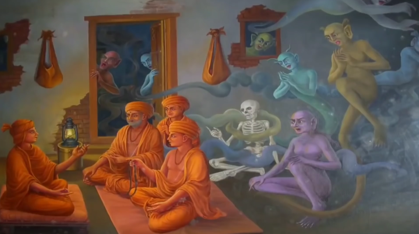 Muktanand Swami freeing the ghosts