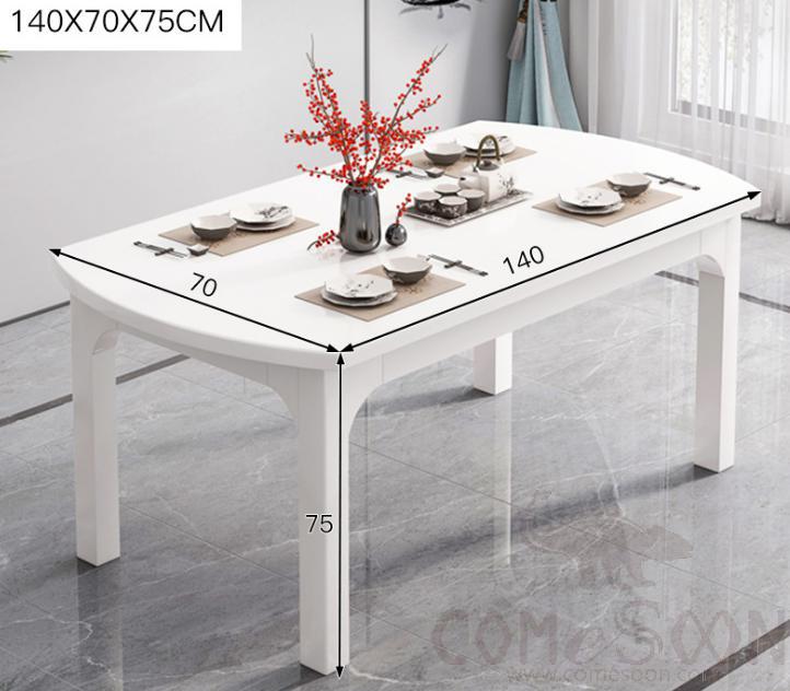 Solid Wood Dining Table-140*70*75cm product image