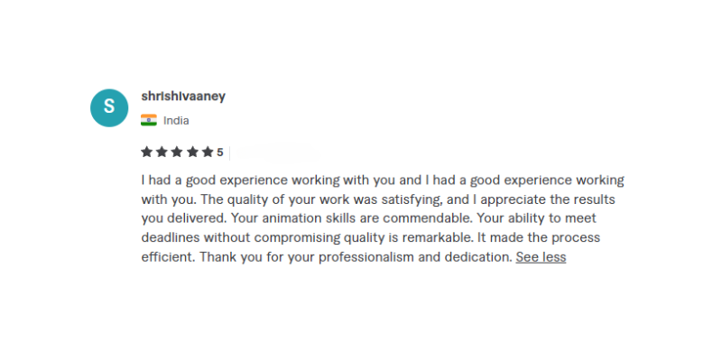 Visual Testimonial Frame