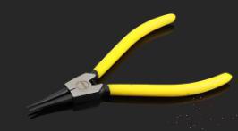 External Straight Circlip Pliers 7", Cr-v Alloy Steel