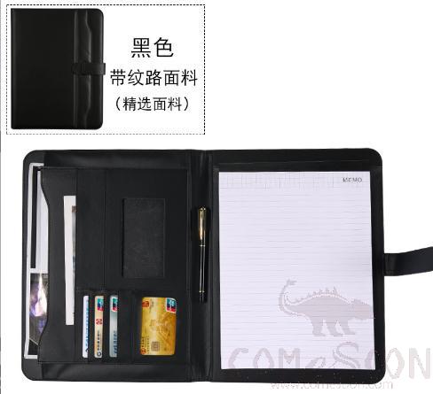 Multifunctional Pu Compedium File, L34*W25.5*Th0.5cm