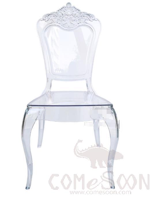 PC Plastic Dining Chair-L49 * W 46 * H97cm