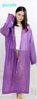 Poncho Raincoat,
Peva, 118*68mm