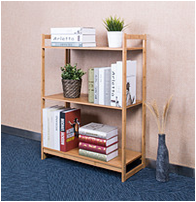 Bamboo Living Room Shelf