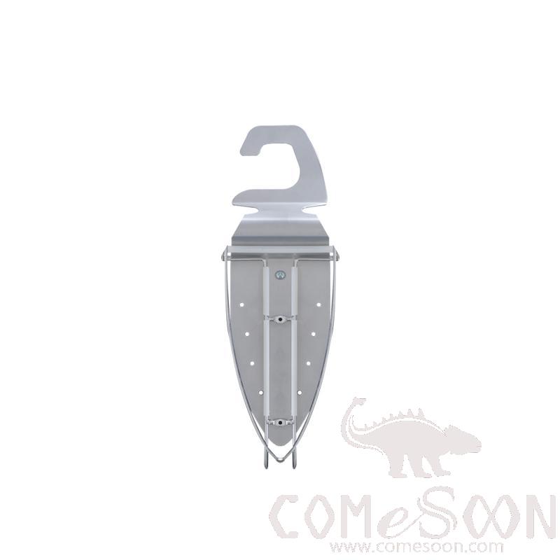 Ironing Holder W/ Anti-Theft Spare Part, Silver, L40×w12.8×h12cm
