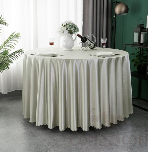 Table Skirting, Tribute Satin, D290cm