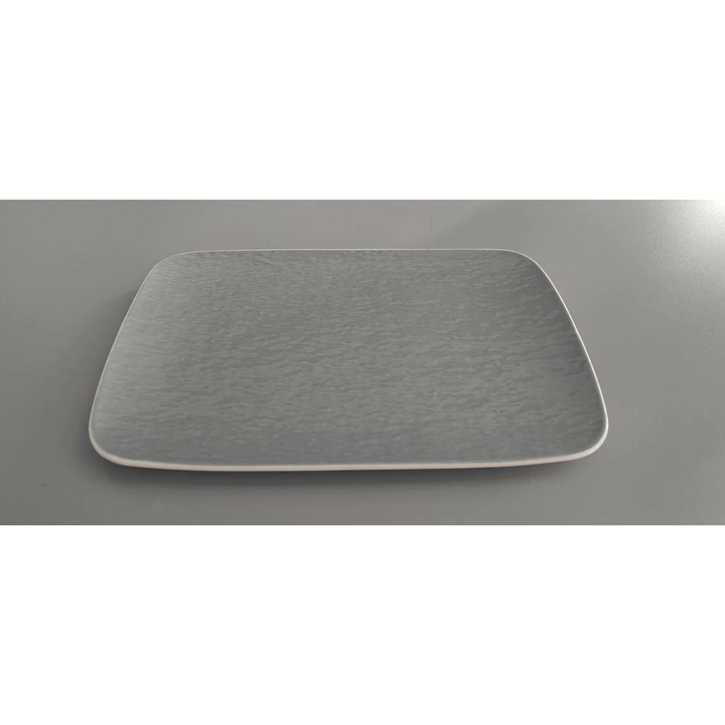 G095 Series - 11.5" Rectangular Plate - Gray