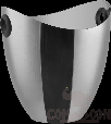 Rose Gold Stainless Steel Rolled Edge Champagne Bucket, Φ210*h220mm