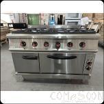 Six-Head Casserole with Oven, 52.6kw, SUS 201&sus 304
