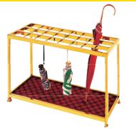 The Umbrella Rack, Rolled Steel, L840 * W340 * H550mm