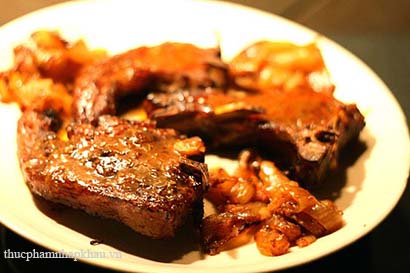 Sườn cừu nướng