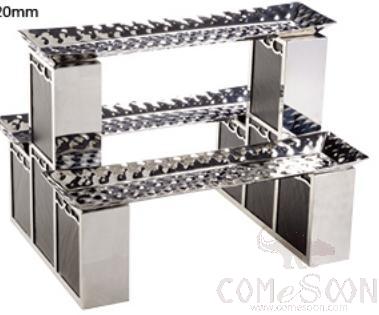 Jjl Series-Buffet Display  Stand 470*100*460mm Plate 660*190*30mm