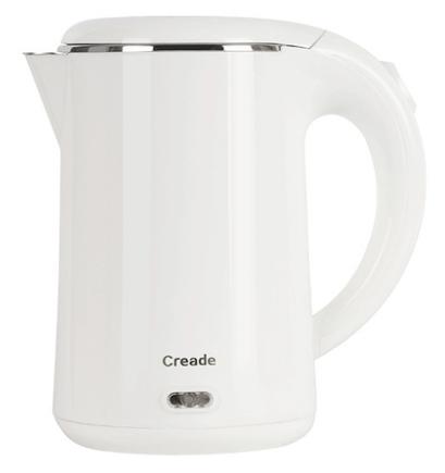 1.0L Electric Kettles with Double Layer Suit, Stainless Steel+ ABS Engineering Plastics