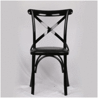 Zs9002l Cross Back Black Pu Seat