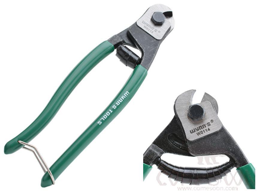 Wire Rope Cutter 8, Chrome Vanadium Steel+ Rubberized Handle