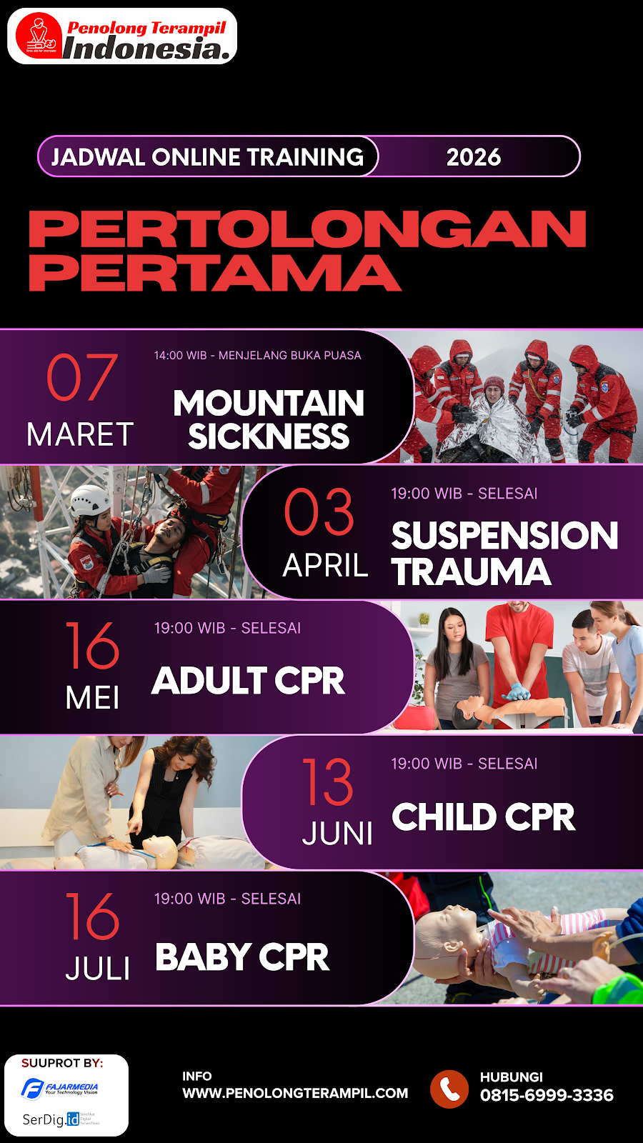 TRAINING pertolongan Pertama