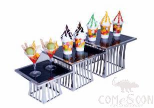 Stripe Square Display 20cm S/s 304 product image
