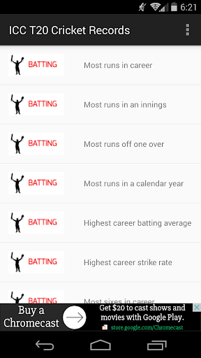 ICC T20 Cricket Records