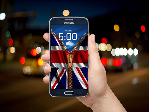 免費下載工具APP|UK Flag Zipper Lock New app開箱文|APP開箱王