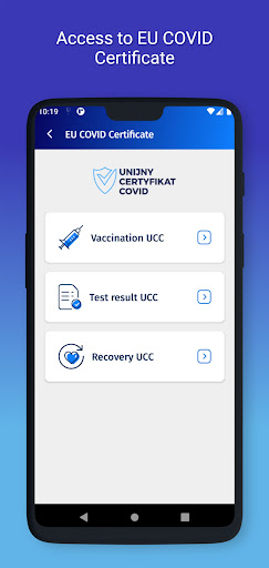 Screenshot mojeIKP - log in to health