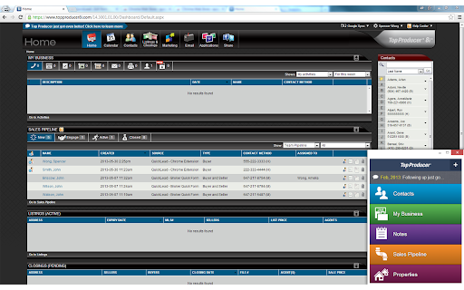 Top Producer® for Google Chrome™