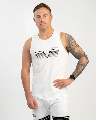 Gavelo Amplify Tank White - M