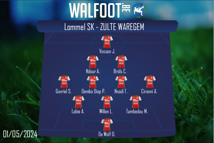 Zulte Waregem (Lommel SK - Zulte Waregem)