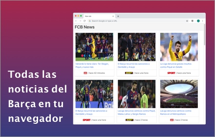 FCB News - Noticias del Fútbol Club Barcelona small promo image