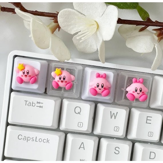 Keycap Phím Lẻ Kirby Baby R4 Pbt