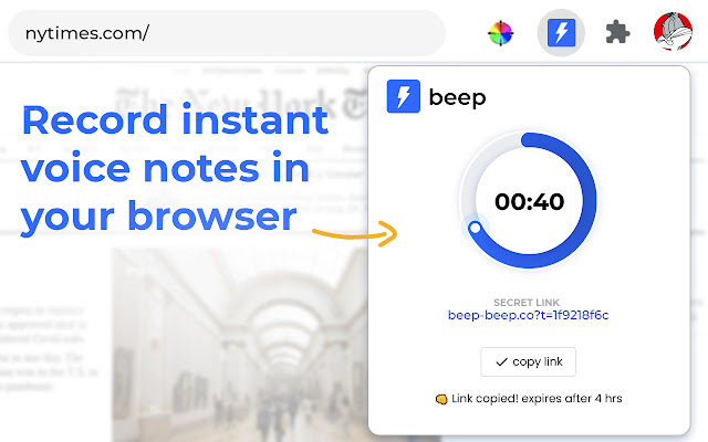 Beep - Voice Notes for Slack