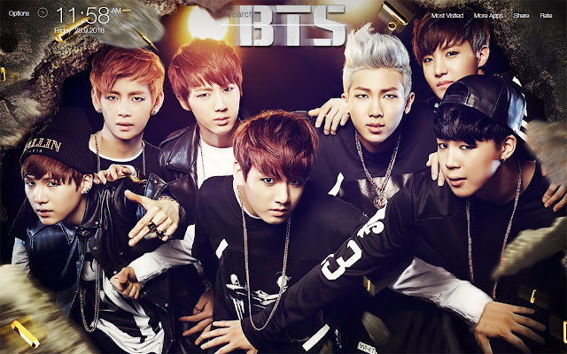 BTS Members Wallpapers HD New Tab