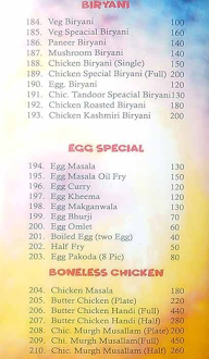 Vrundavan Biryani House menu 7