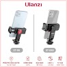 Ulanzi St - 06 / St - 06S - Hàng Chính Hãng - Ngàm Kẹp Điện Thoại Xoay 360 Độ