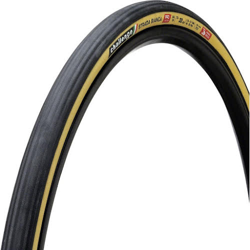 Challenge Strada Bianca Pro Tire - 700 x 33 - Clincher - Folding - Black/Tan - Handmade