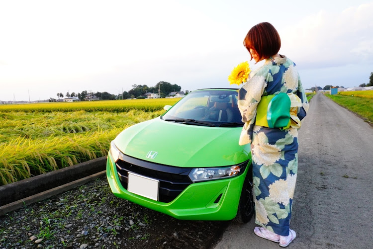 S660のミラーレス一眼・S660・浴衣✖️愛車・秋の気配に関するカスタム事例の投稿画像1枚目