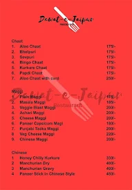 Dawat-E- Jaipur menu 7