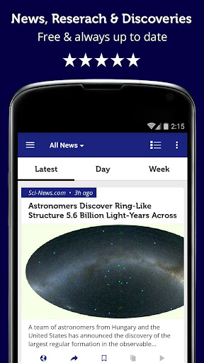 Space Astronomy News