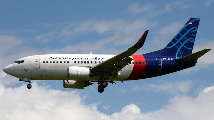 The Sriwijaya Air plane disappeared from radar screens shortly after take-off (file photo)