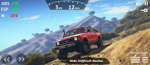 Screenshot Offroad Racing: Jeep Car Game