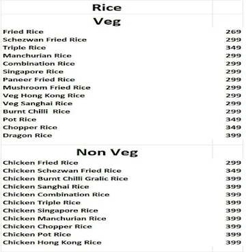 Thai Me Up menu 