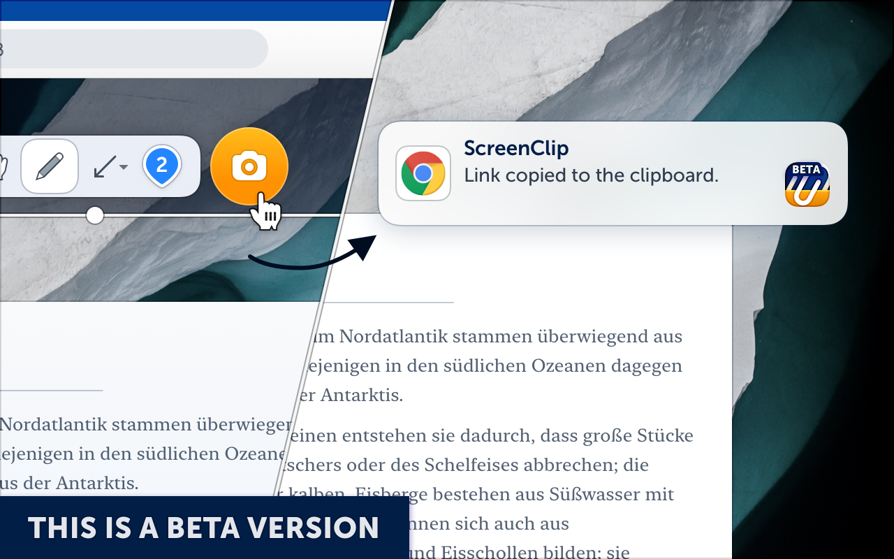 ScreenClip BETA - Share visual information. Preview image 10