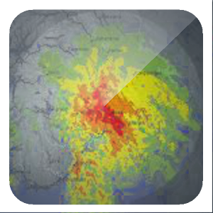 Weather Radar Norway - Nedslag