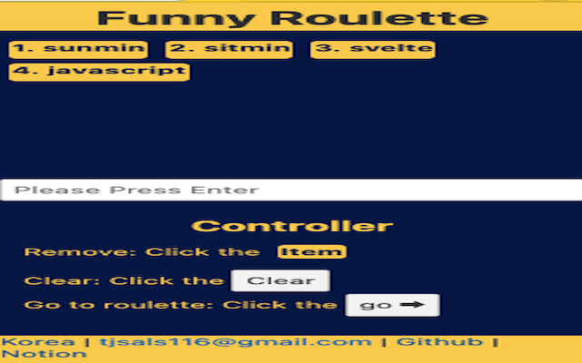 funny roulette Preview image 0